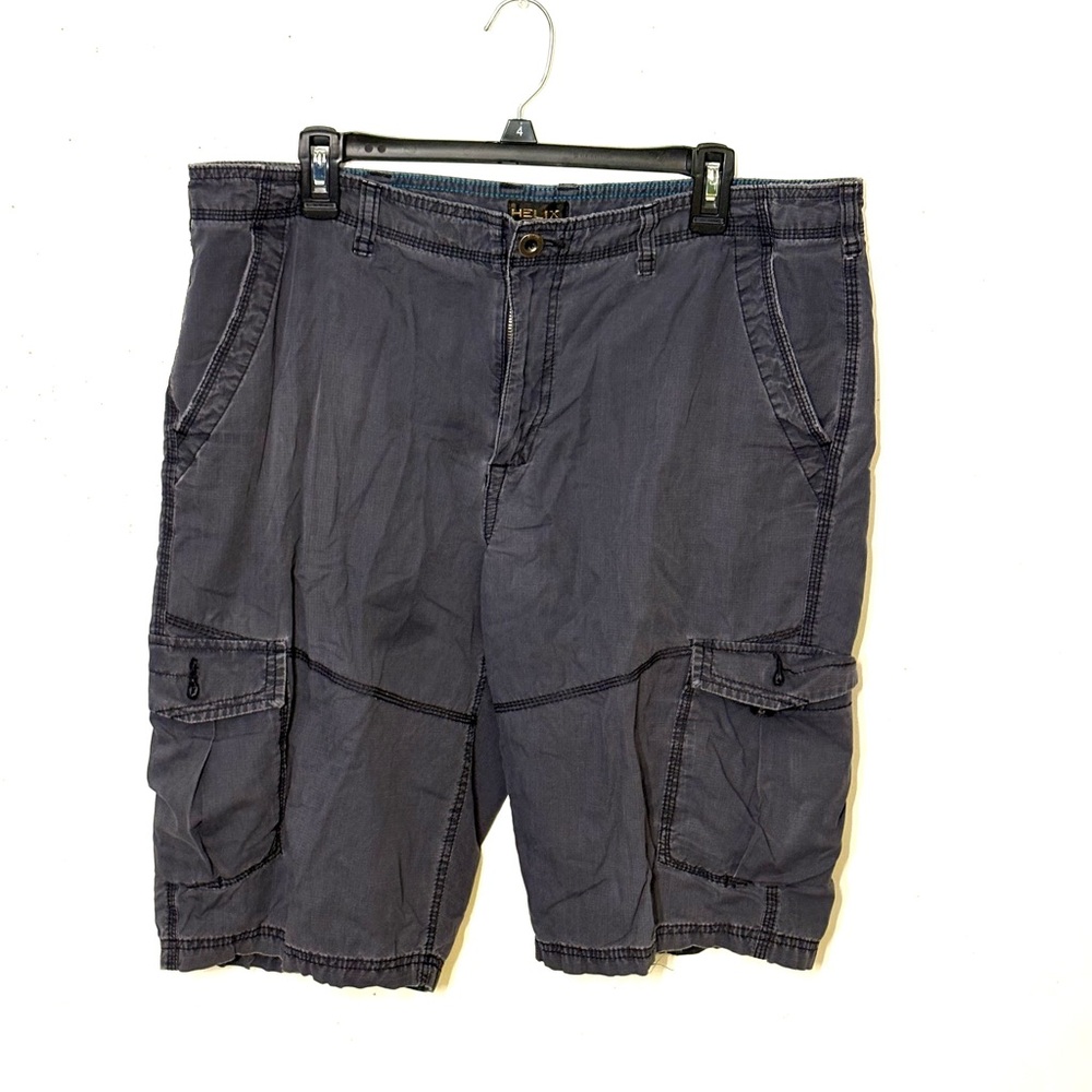Helix Dark Gray Cargo Shorts. Size 38. Guc.